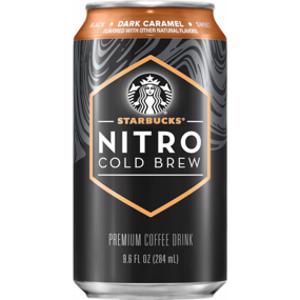 Starbucks Nitro Cold Brew Dark Caramel Coffee