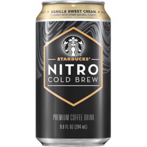 Starbucks Nitro Cold Brew Vanilla Sweet Cream Coffee