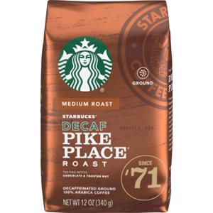 Starbucks Pike Place Decaf Ground Coffee