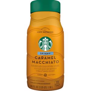 Starbucks Skinny Caramel Macchiato Iced Espresso