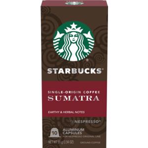 Starbucks Sumatra Nespresso Capsules