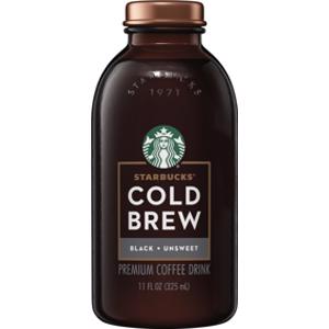 Starbucks Unsweetened Black Cold Brew Coffee