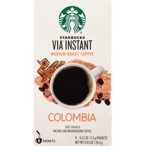 Starbucks Via Instant Colombia Coffee