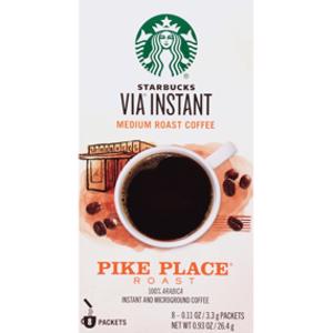 Starbucks Via Instant Pike Place Coffee