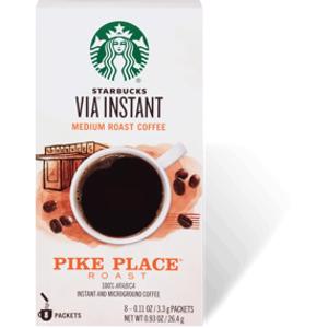 Starbucks Via Instant Pike Place Roast