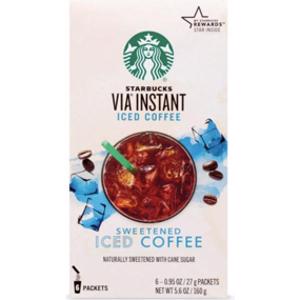 Starbucks Via Instant Sweetened Iced Coffee