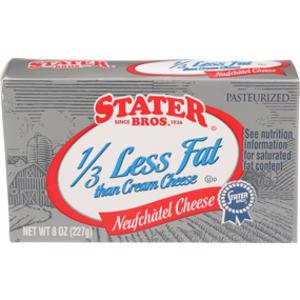 Stater Bros Neufchatel Cheese