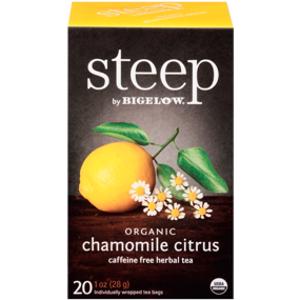 Steep Organic Chamomile Citrus Herbal Tea