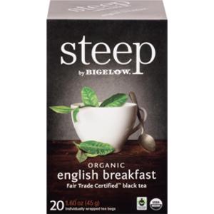 Steep Organic English Breakfast Black Tea