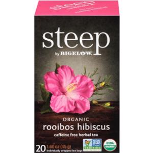 Steep Organic Rooibos Hibiscus Herbal Tea