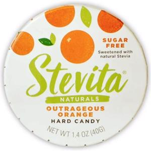 Stevita Orange Hard Candy