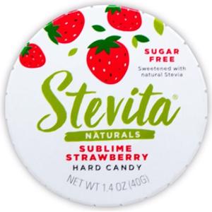 Stevita Strawberry Hard Candy