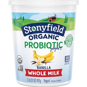 Stonyfield Banana Whole Milk Yogurt
