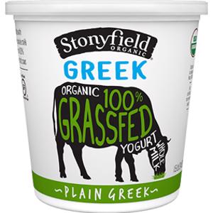 Stonyfield Grassfed Plain Greek Yogurt