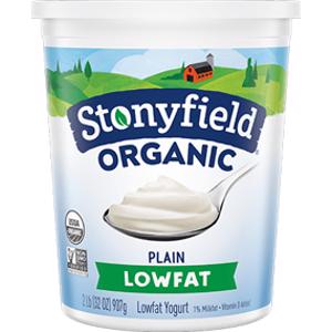 Stonyfield Plain Lowfat Yogurt