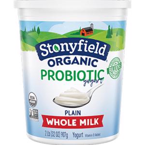 Stonyfield Plain Whole Milk Yogurt