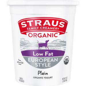 Straus Family Creamery Organic Lowfat European Style Yogurt