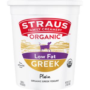 Straus Family Creamery Organic Lowfat Greek Yogurt