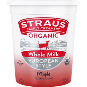 Straus Family Creamery Organic Maple European Style Yogurt