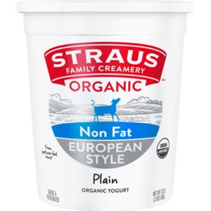 Straus Family Creamery Organic Nonfat European Style Yogurt