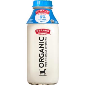 Straus Family Creamery Organic Nonfat Milk