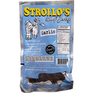 Strollo's Beef Jerky Garlic