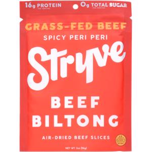 Stryve Spicy Peri Peri Grass-Fed Beef Biltong