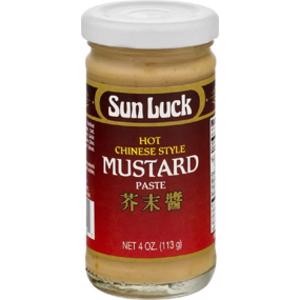 Sun Luck Hot Chinese Style Mustard Paste