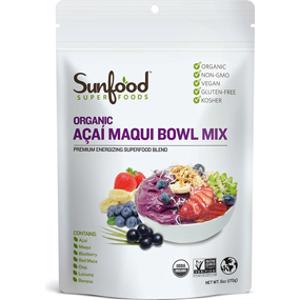 Sunfood Organic Acai Maqui Bowl Mix