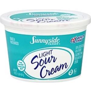 Sunnyside Farms Light Sour Cream