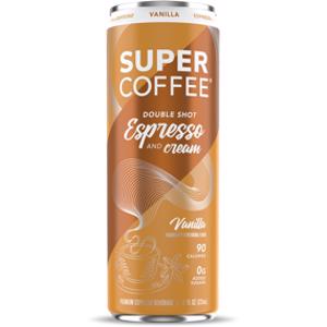 Super Coffee Vanilla Double Shot Espresso And Cream