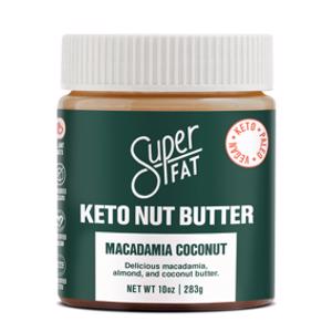 SuperFat Macadamia Coconut Keto Nut Butter