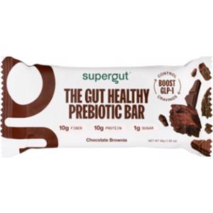 Supergut Chocolate Brownie The Gut Healthy Prebiotic Bar