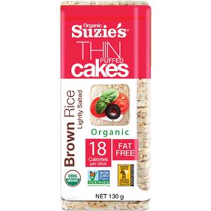 Suzie's Lightly Salted Brown Rice Thin Cakes