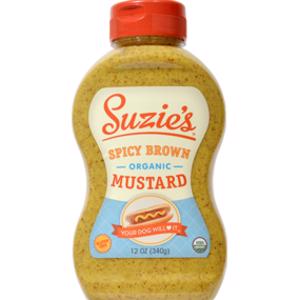 Suzie's Organic Spicy Brown Mustard