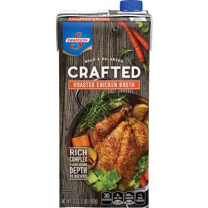 Swanson Crafted Roasted Chicken Broth