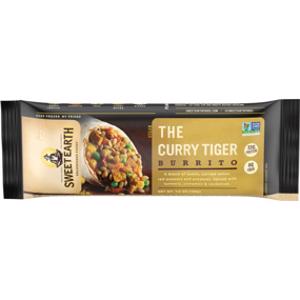 Sweet Earth Curry Tiger Burrito