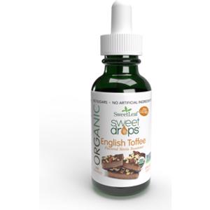 SweetLeaf Organic English Toffee Sweet Drops