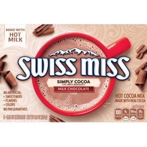 Swiss Miss Simply Cocoa Milk Chocolate Hot Cocoa Mix