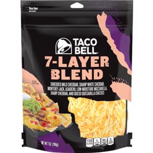 Taco Bell 7-Layer Blend Shredded Cheese