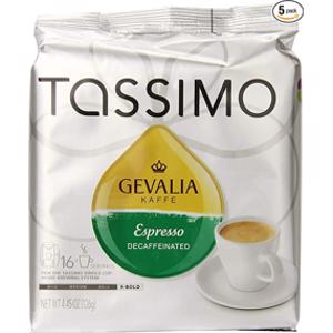 Tassimo Gevalia Espresso Decaf Coffee