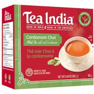 Tea India Cardamom Chai Black Tea