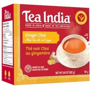Tea India Ginger Chai Black Tea