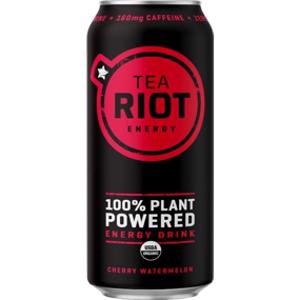 teaRIOT Cherry Watermelon Plant Based Energy Drink