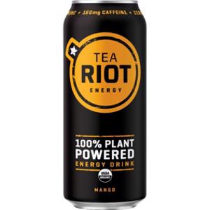 teaRIOT Mango Plant Based Energy Drink