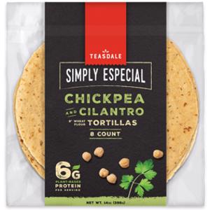 Teasdale Simply Especial Chickpea & Cilantro Tortillas