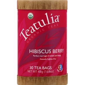 Teatulia Organic Teas Hibiscus Berry Tea