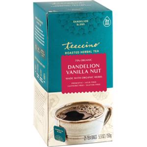Teeccino Dandelion Vanilla Nut Roasted Herbal Tea