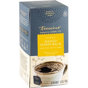 Teeccino Mango Lemon Balm Prebiotic Herbal Tea