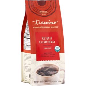 Teeccino Reishi Eleuthero French Roast Mushroom Herbal Coffee